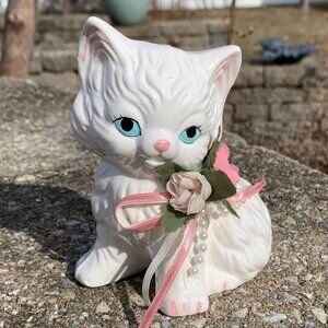 Vtg Albert E. Price Ceramic Cat